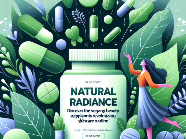 Éclat Naturel : Découvrez les Suppléments de Beauté Végétaliens qui Révolutionnent Votre Routine de Soins!