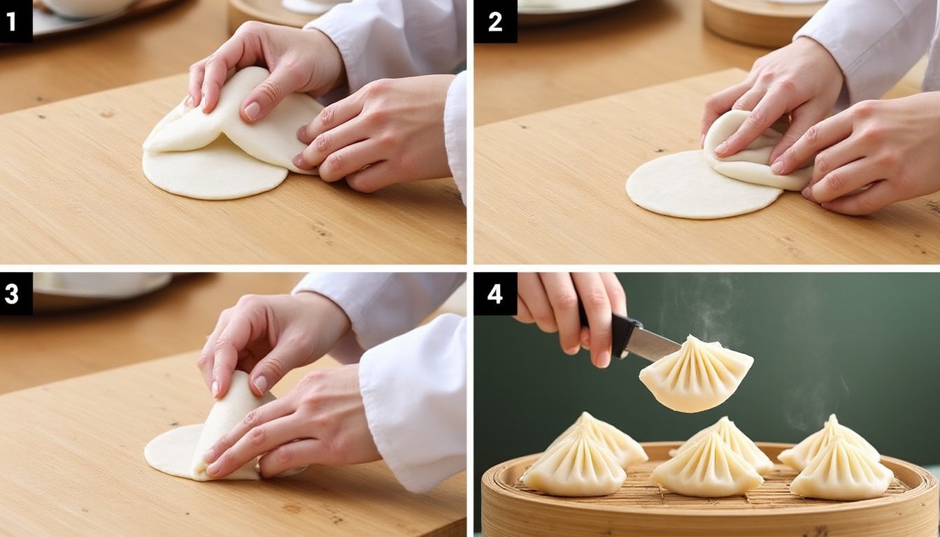 découvrez une savoureuse recette de gyozas végétariens aux champignons et chou, idéale pour un repas léger et sain. ces raviolis asiatiques croustillants sont remplis d'une délicieuse farce de légumes, parfaite pour les amateurs de cuisine végétale.
