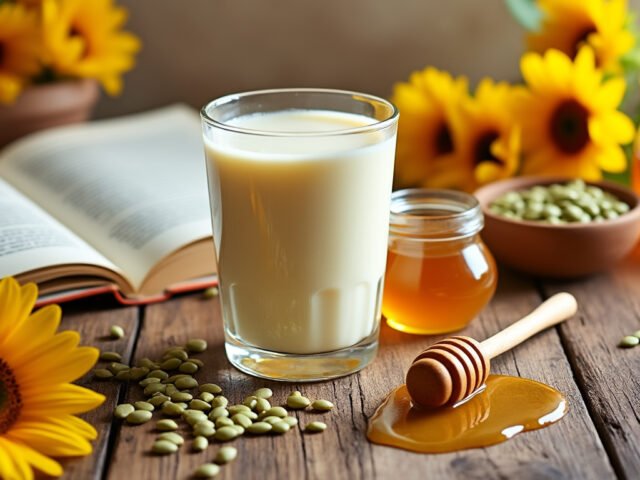 Lait de tournesol et miel : bienfaits et astuces pour l&rsquo;intégrer dans votre alimentation