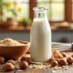 Lait d’épeautre et noisettes : bienfaits et recettes à découvrir