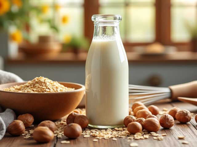 Lait d&rsquo;épeautre et noisettes : bienfaits et recettes à découvrir