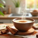 Le lait de coco chaud à la cannelle : bienfaits et recettes