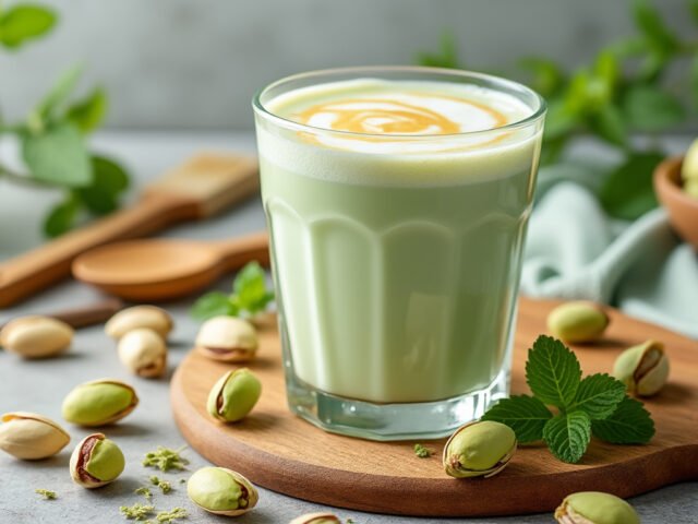 Le lait de pistache et vanille : bienfaits et recettes délicieuses