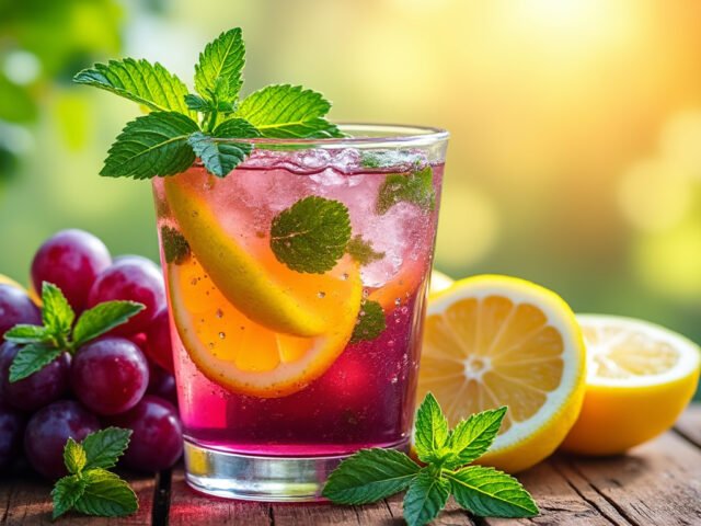 Les bienfaits du jus raisin-citron et menthe pour la santé