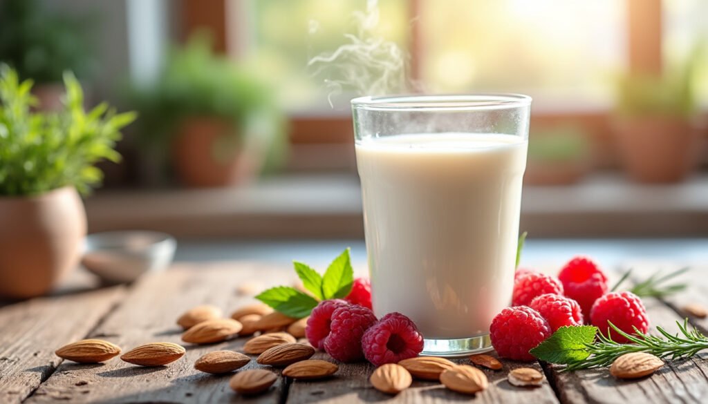 découvrez les incroyables bienfaits du mélange de lait d'amande et de framboise pour votre santé. riche en nutriments essentiels, ce duo savoureux favorise une meilleure hydratation, renforce le système immunitaire et aide à maintenir un poids sain. plongez dans le monde des super-aliments et améliorez votre bien-être au quotidien.