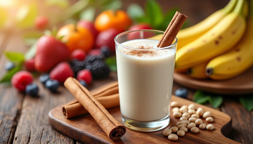 découvrez les nombreux bienfaits du lait de soja à la cannelle pour votre santé. riche en nutriments, il contribue à améliorer votre bien-être général, favorise la digestion et aide à la gestion du poids. apprenez comment intégrer ce délicieux breuvage dans votre alimentation au quotidien!