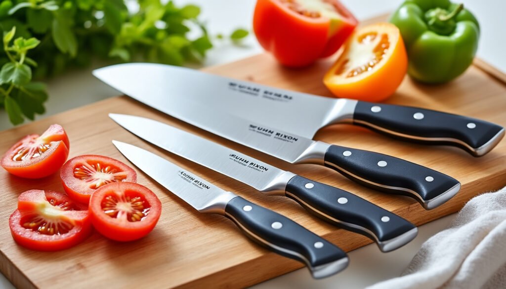 découvrez les couteaux de cuisine kuhn rikon, alliant performance exceptionnelle et revêtement antiadhésif. profitez d'une coupe précise et sans effort pour sublimer vos préparations culinaires.