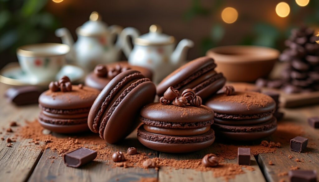 découvrez la recette irrésistible des macarons végétariens au chocolat, alliant douceur et gourmandise. idéaux pour une pause sucrée ou un dessert raffiné, ces macarons sans ingrédients d'origine animale raviront les palais de tous les gourmets!