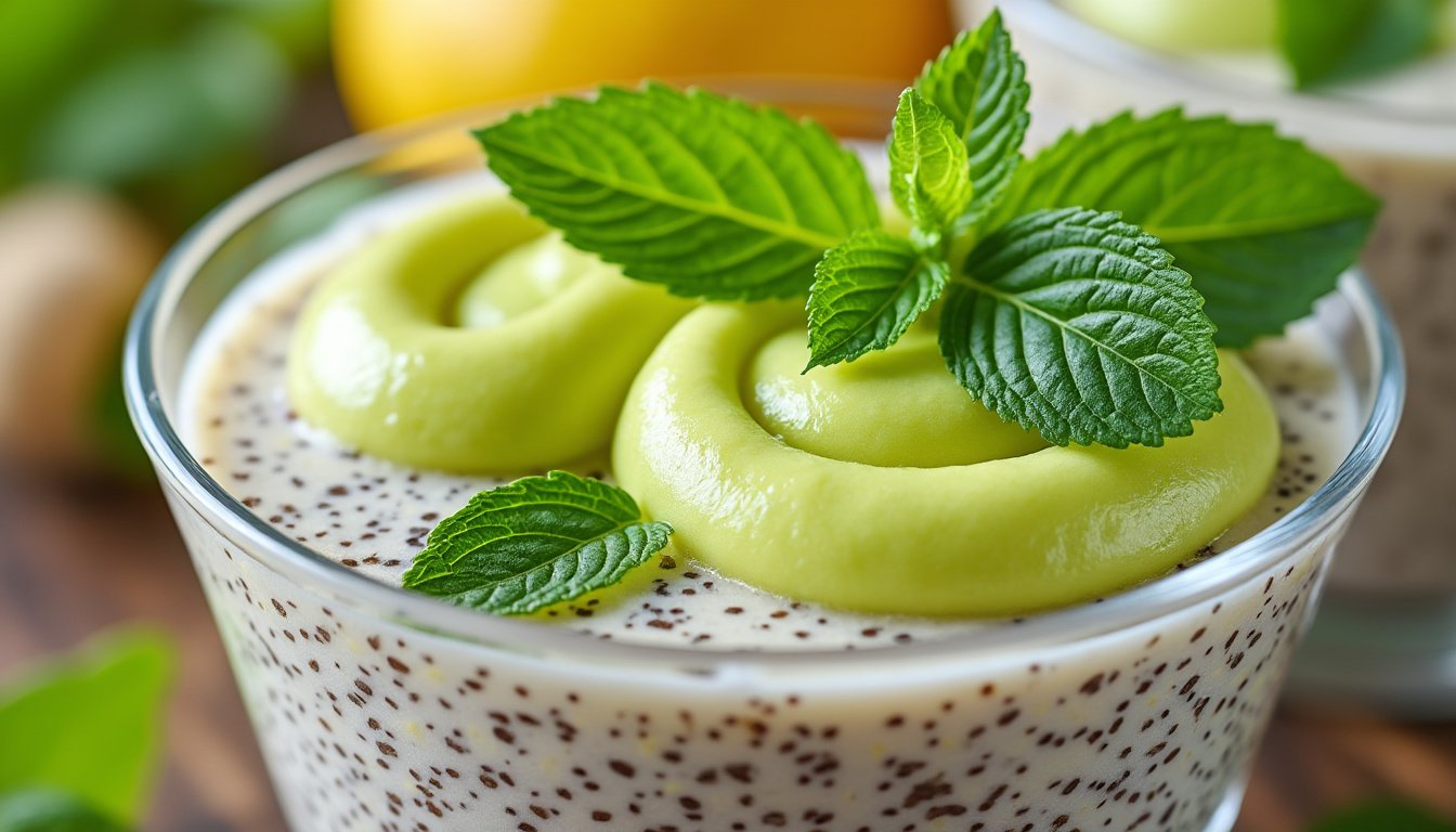 découvrez une délicieuse mousse au citron légÚre et rafraßchissante, agrémentée de graines de chia pour une touche de croquant. idéale en dessert, cette recette allie simplicité et saveurs acidulées, parfaite pour impressionner vos invités tout en conservant une dimension saine !
