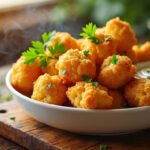 Nuggets de chou-fleur au four