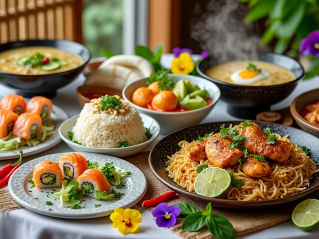 ???? Plats Asiatiques et Exotiques