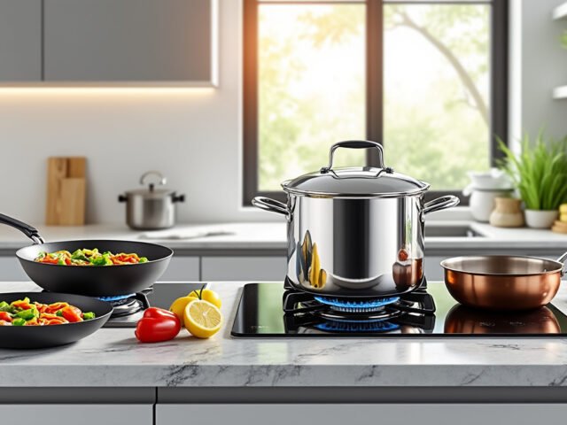 Poêles et casseroles Dexam : robustes et adaptées à tous les types de feux