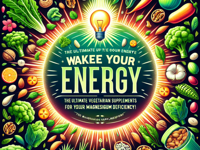 Réveillez Votre Énergie : Le Guide Ultime des Compléments Alimentaires Végétariens pour Combler Votre Manque de Magnésium !