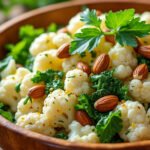 Salade de chou-fleur et noisettes