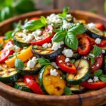 Salade de légumes grillés et feta