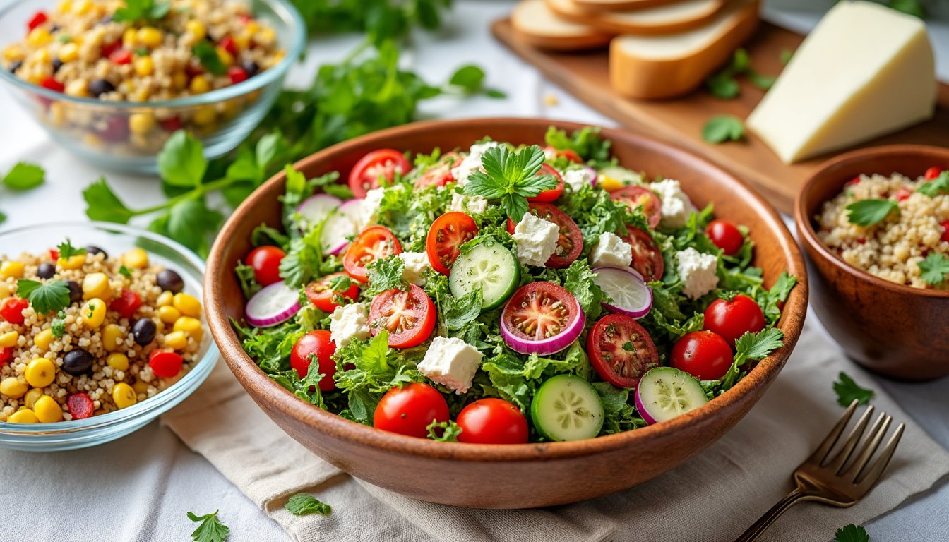 savourez une délicieuse salade de pois chiches grillés, accompagnée de concombre croquant et d'une touche de menthe fraîche. idéale pour un repas léger et rafraîchissant, cette recette allie santé et saveurs méditerranéennes.