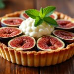 Tarte aux figues et crème pâtissière