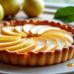 Tarte fine aux poires et miel