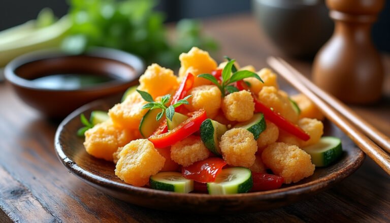 découvrez une délicieuse recette de tempura de légumes, croustillants et savoureux, accompagnée d'une sauce soja rehaussant leur goût. parfaite pour un apéritif ou un plat léger, cette préparation allie simplicité et gourmandise.