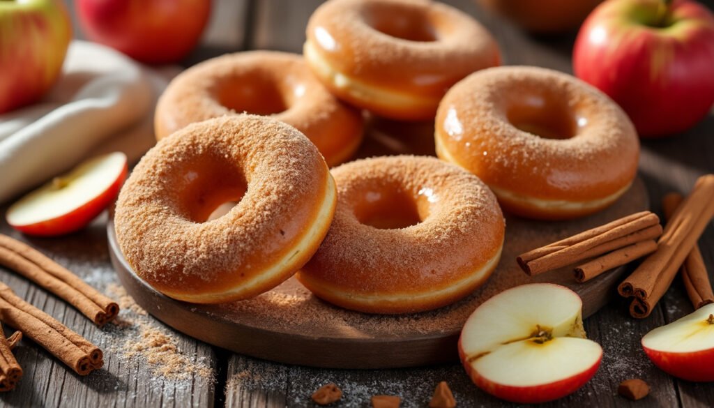 découvrez la recette irrésistible des beignets aux pommes et cannelle, un délice sucré qui marie la douceur des pommes juteuses à la chaleur réconfortante de la cannelle. idéaux pour un goûter gourmand ou pour accompagner votre café, ces beignets moelleux et parfumés raviront les papilles de toute la famille !