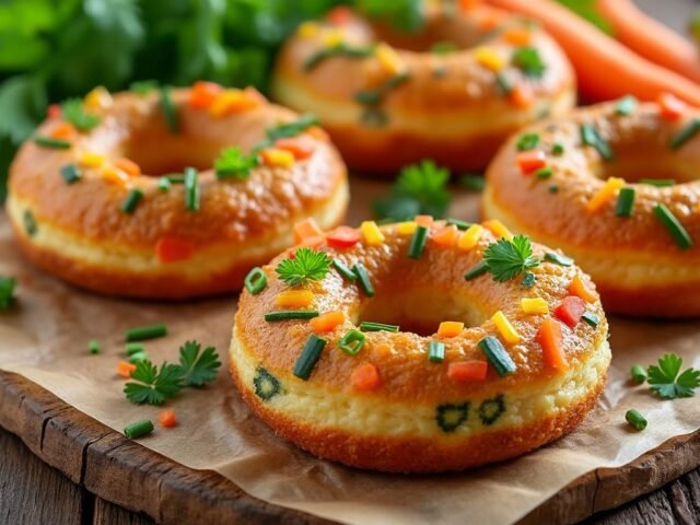 Beignets de légumes au four