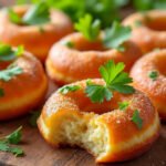 Beignets de maïs et coriandre