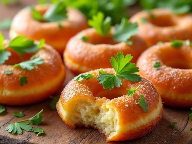 Beignets de maïs et coriandre