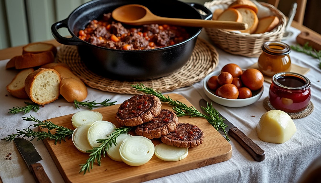 découvrez notre recette de bœuf bourguignon express au cookeo, alliant rapidité et saveurs authentiques. préparez ce plat traditionnel en un rien de temps et régalez vos convives avec une version simplifiée mais tout aussi délicieuse.