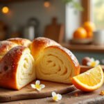 Brioche maison à la fleur d’oranger