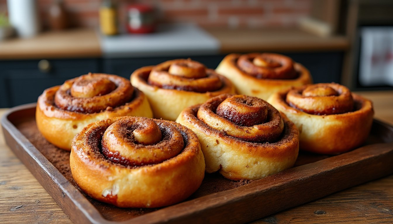 découvrez notre délicieuse brioche roulée à la cannelle, un délice boulanger qui allie tendresse et saveurs réconfortantes. idéale pour le petit-déjeuner ou le goûter, cette douceur saura ravir vos papilles avec son parfum envoûtant et sa texture moelleuse. parfaite à partager ou à déguster seule, elle est à la fois facile à préparer et irrésistiblement savoureuse.