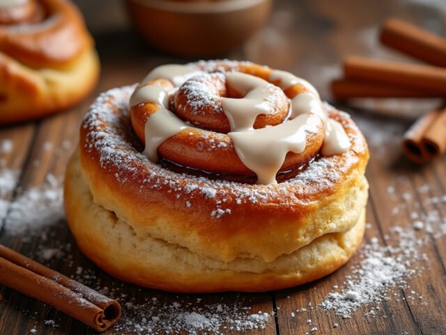 Brioche roulée à la cannelle