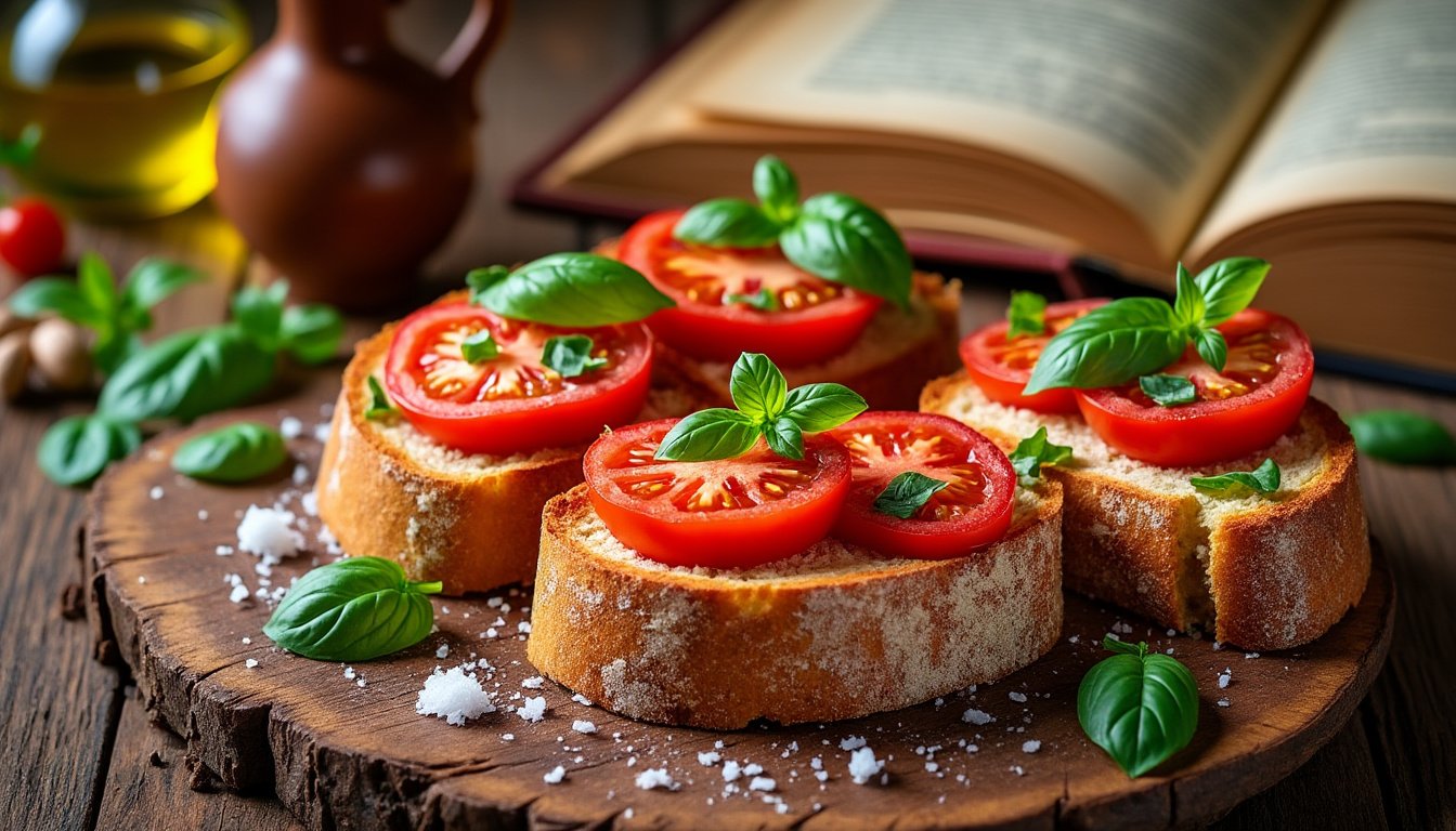savourez notre délicieuse bruschetta à l'avocat et parmesan, une combinaison parfaite de crémeux et de richesse. parfaite en apéritif ou en entrée, cette recette simple met en valeur des ingrédients frais et authentiques pour une explosion de saveurs en chaque bouchée.