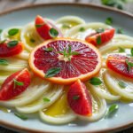 Carpaccio de fenouil et oranges sanguines