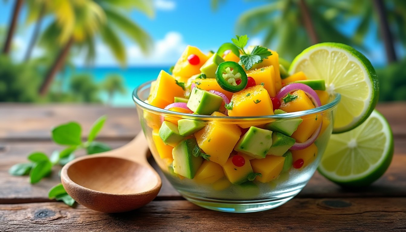 découvrez notre recette fraîche et savoureuse de ceviche de mangue et avocat, un mélange parfait de fruits exotiques et d'ingrédients zesty pour un plat léger et délicieux. parfait pour l'été ou en entrée raffinée.