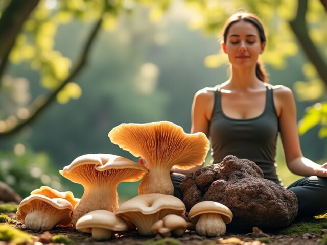 Champignons médicinaux et méditation : l&rsquo;harmonie pour le bien-être