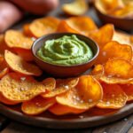 Chips de patate douce maison