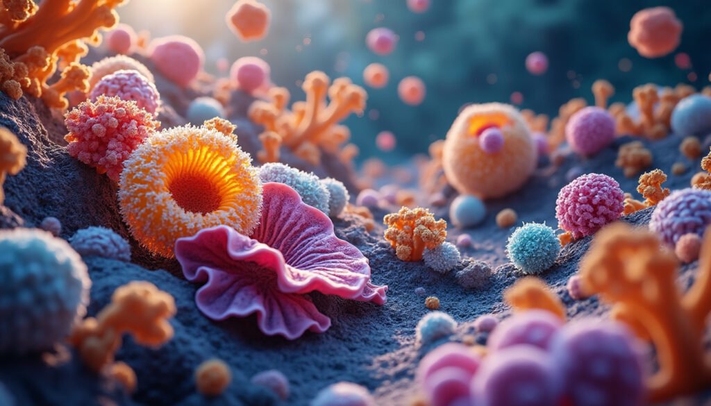 découvrez comment les polysaccharides fongiques interagissent avec le système immunitaire humain, renforçant nos défenses naturelles et ouvrant la voie à de nouvelles approches thérapeutiques pour la santé.