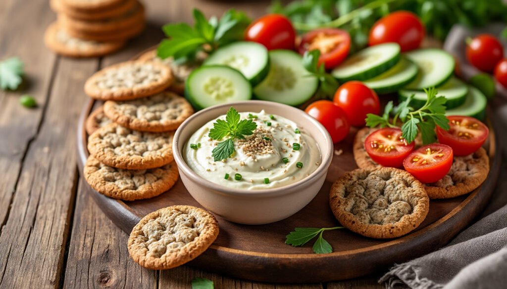 découvrez nos délicieux crackers aux graines, parfaitement croustillants et enrichis de fromage frais. idéaux pour un apéritif sain ou une pause gourmande, ces snacks savoureux allient bien-être et plaisir en bouche.