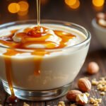 Crème aux noisettes et sirop d’érable