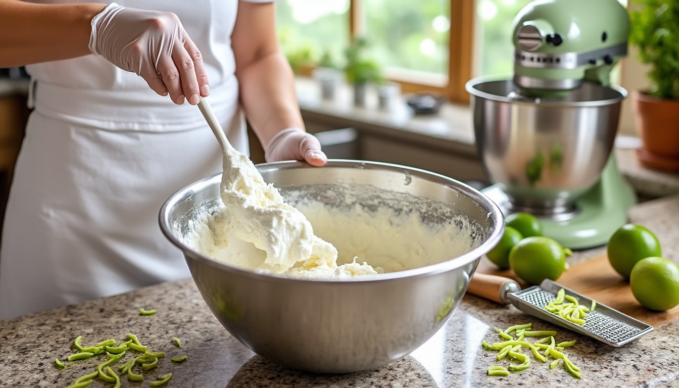 découvrez l'alliance parfaite entre la douceur de la crème de coco et la fraîcheur des zestes de citron vert. idéale pour rehausser vos desserts, cette recette apporte une touche exotique et acidulée à vos plats. laissez-vous séduire par cette harmonie de saveurs qui égayera vos papilles!