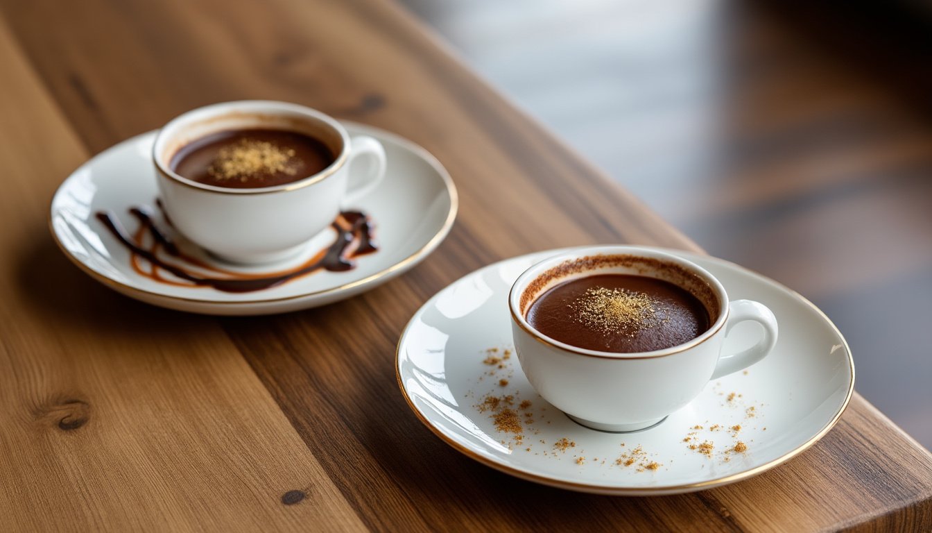 découvrez notre délicieuse crème dessert au chocolat noir, un véritable délice pour les amateurs de chocolat. sa texture onctueuse et son goût intense vous séduiront à chaque cuillère. idéale pour un dessert gourmand ou une pause sucrée, cette crème ravira vos papilles et celles de vos proches. à savourer seule ou accompagnée de fruits frais, laissez-vous tenter par cette indulgence chocolatée.