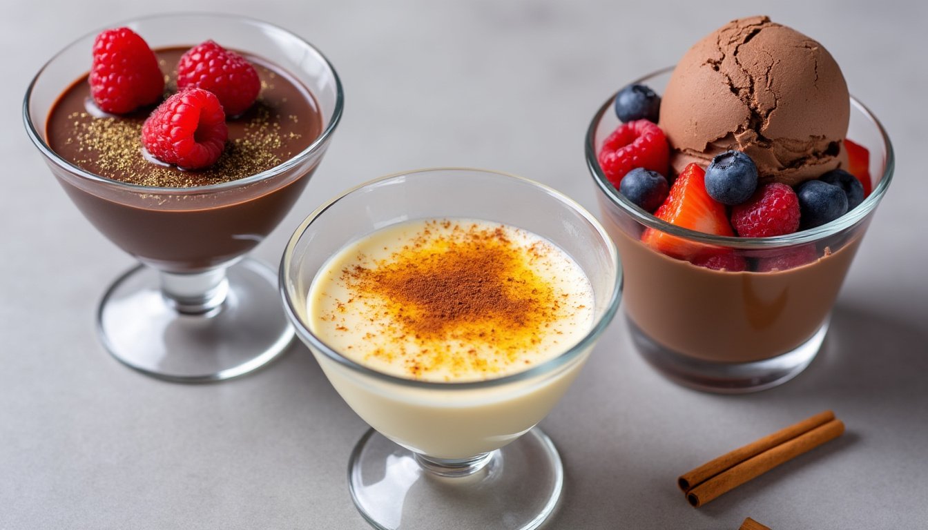 découvrez notre délicieuse crème dessert au chocolat noir, une douceur irrésistible qui fond en bouche. parfaite pour satisfaire vos envies sucrées, elle allie richesse du chocolat et onctuosité pour un moment de plaisir gourmand.