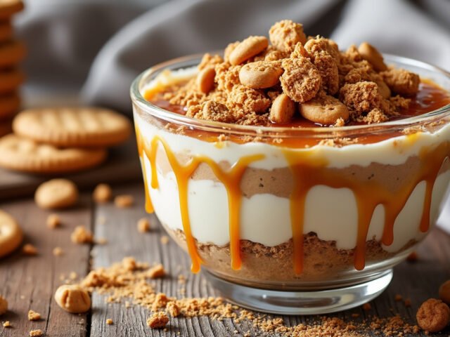 Crème dessert aux spéculoos