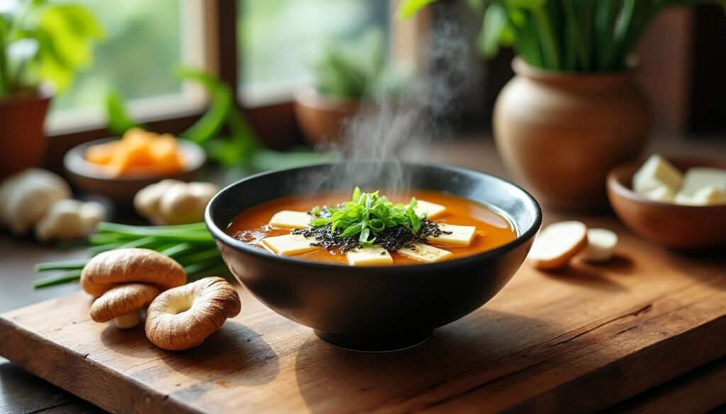 découvrez comment la soupe au miso et le reishi peuvent améliorer votre santé. apprenez les bienfaits nutritionnels de ces ingrédients et comment les intégrer dans votre alimentation quotidienne pour renforcer votre bien-être et booster votre système immunitaire.
