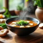 Découverte des bienfaits de la soupe au miso et du reishi pour votre santé