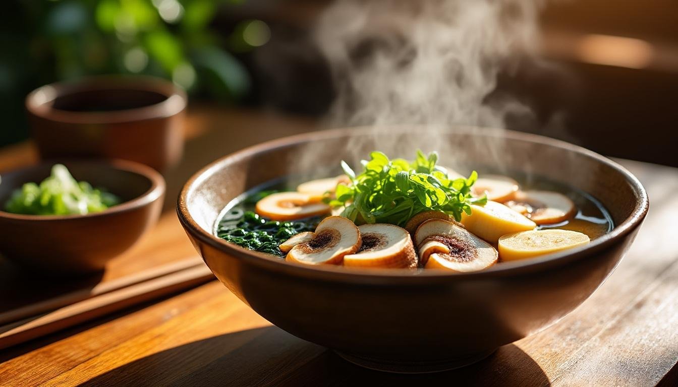 découvrez comment la soupe au miso et le reishi peuvent transformer votre santé. apprenez leurs bienfaits nutritionnels, leurs propriétés antioxydantes et comment les intégrer facilement dans votre alimentation quotidienne pour améliorer votre bien-être.