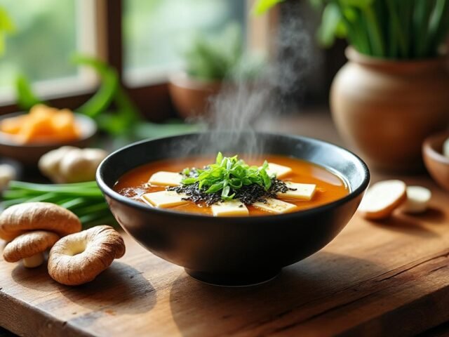 Découverte des bienfaits de la soupe au miso et du reishi pour votre santé