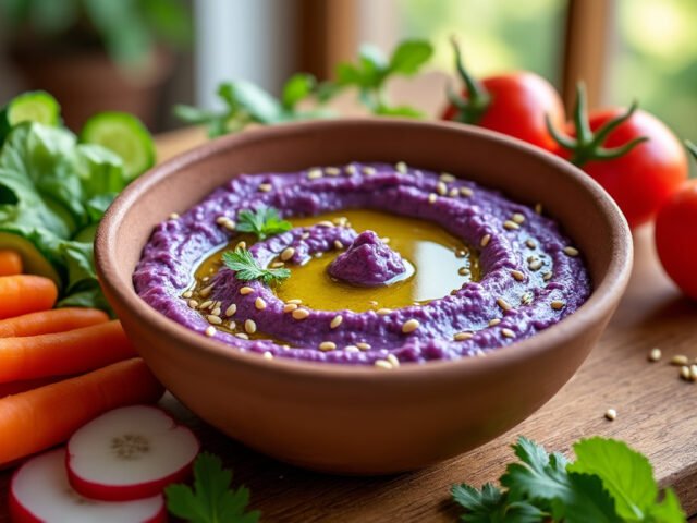 Dip d’aubergines au sésame