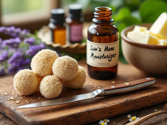 Fabriquer une crème hydratante au Lion’s Mane : guide étape par étape
