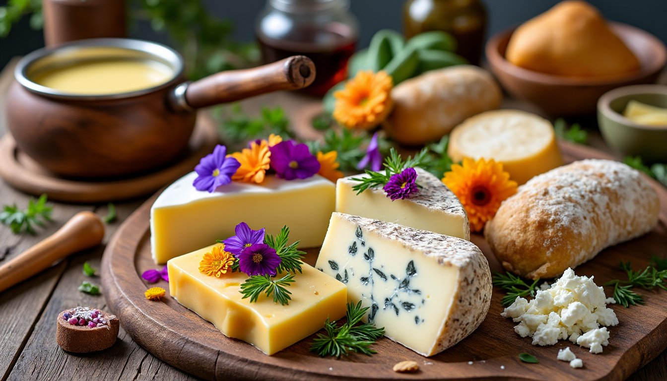 découvrez notre délicieuse fondue de fromage végétarienne servie avec du pain complet, une recette réconfortante et savoureuse idéale pour partager des moments conviviaux. parfaite pour les amateurs de fromage et les végétariens, cette fondue vous fera fondre de plaisir !